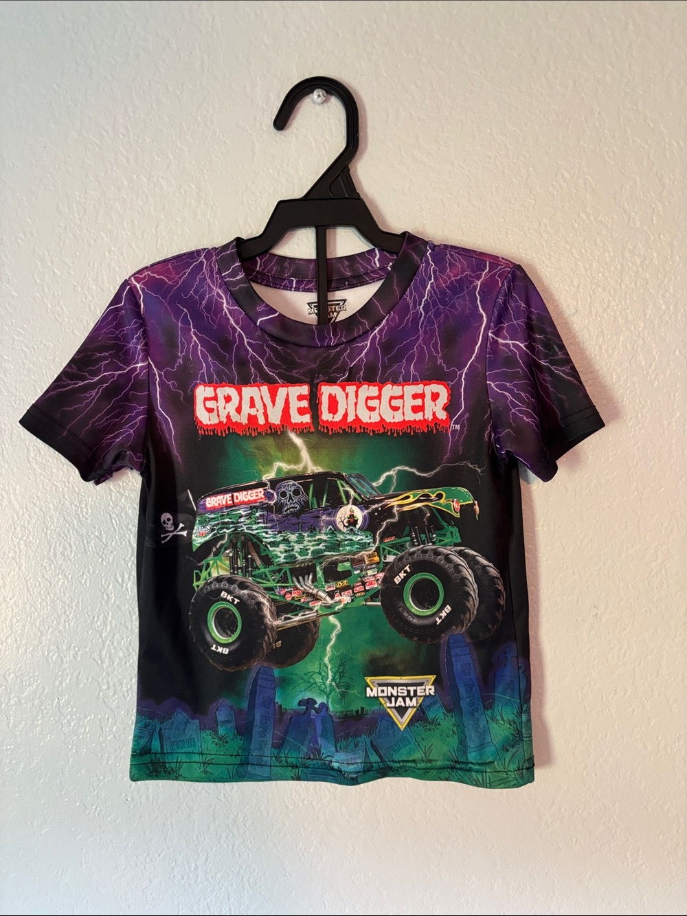 Monster Jam Grave Digger Graphic Tee